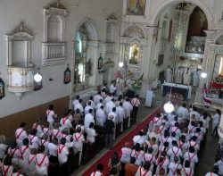 Missa dos 150 anos de criação do Apostolado da Oração no Brasil