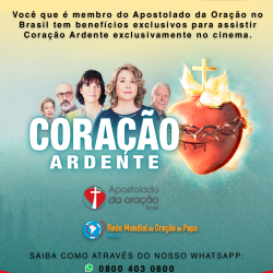 Filme sobre o Sagrado Coração de Jesus ESTREIA EM MARÇO NOS CINEMAS DO BRASIL